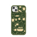 Forest Floor Abstract Tulips iPhone 15 Plus Case