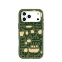 Forest Floor Abstract Tulips iPhone 17 Pro Max Case