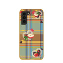 Honey Apple Plaid Samsung Galaxy S21 Case