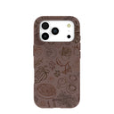 Chocolate Brown Autumn Sweets iPhone 17 Pro Case