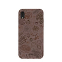 Chocolate Brown Autumn Sweets iPhone XR Case