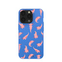 Electric Blue Axolotls iPhone 13 Pro Case