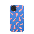 Electric Blue Axolotls iPhone 13 Case