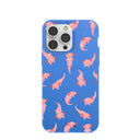 Electric Blue Axolotls iPhone 14 Pro Max Case