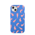 Electric Blue Axolotls iPhone 15 Case