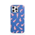 Electric Blue Axolotls iPhone 16 Pro Max Case