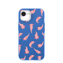 Electric Blue Axolotls iPhone 16e/17e Case