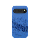 Electric Blue Backcountry Ski Google Pixel 10/10 Pro Case