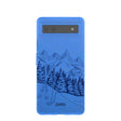 Electric Blue Backcountry Ski Google Pixel 6a Case