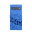 Electric Blue Backcountry Ski Google Pixel 7a Case