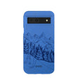 Electric Blue Backcountry Ski Google Pixel 8a Case