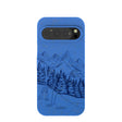 Electric Blue Backcountry Ski Google Pixel 9/9 Pro Case