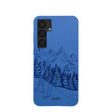 Electric Blue Backcountry Ski Samsung Galaxy S25+(Plus) Case