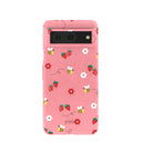Bubblegum Pink Bees n Berries Google Pixel 8 Case