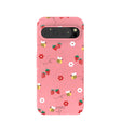 Bubblegum Pink Bees n Berries Google Pixel 9 Pro XL Case