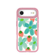 Clear Berry Belle iPhone Air Case With Petal Pink Ridge (MagSafe included)