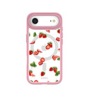 Clear Berry Pink iPhone Air Case With Petal Pink Ridge (MagSafe included)