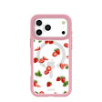 Clear Berry Pink iPhone 17 Pro Max Case With Petal Pink Ridge (MagSafe included)