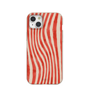 Seashell Big Top Stripes iPhone 15 Plus Case