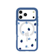 Clear Black and Blue iPhone 17 Pro Max Case With True Blue Ridge (MagSafe included)
