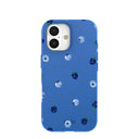Electric Blue Black and Blue iPhone 17 Case