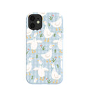 Powder Blue Blooming Quackers iPhone 11 Case
