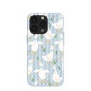 Powder Blue Blooming Quackers iPhone 13 Pro Case
