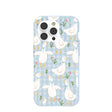 Powder Blue Blooming Quackers iPhone 14 Pro Case