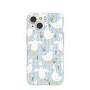 Powder Blue Blooming Quackers iPhone 14 Case