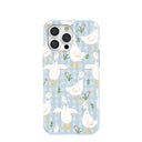 Powder Blue Blooming Quackers iPhone 15 Pro Max Case
