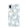 Powder Blue Blooming Quackers iPhone XR Case