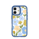 Clear Blossom Trail iPhone 17 Case With True Blue Ridge (MagSafe included)