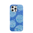 Electric Blue Blue Groove iPhone 16 Pro Max Case