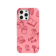Bubblegum Pink Book Club iPhone 16 Pro Max Case
