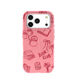 Bubblegum Pink Book Club iPhone 17 Pro Case
