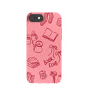 Bubblegum Pink Book Club iPhone 6/6s/7/8/SE Case