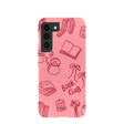 Bubblegum Pink Book Club Samsung Galaxy S22 Case
