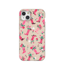 Seashell Boots N Flowers iPhone 15 Plus Case