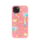 Bubblegum Pink Budgie Daydream iPhone 13 Case