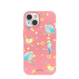 Bubblegum Pink Budgie Daydream iPhone 14 Case