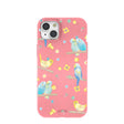 Bubblegum Pink Budgie Daydream iPhone 15 Plus Case