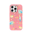 Bubblegum Pink Budgie Daydream iPhone 16 Pro Case