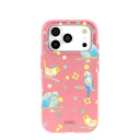 Bubblegum Pink Budgie Daydream iPhone 17 Pro Case