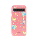 Bubblegum Pink Budgie Daydream Google Pixel 8a Case