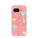 Bubblegum Pink Budgie Daydream Google Pixel 9a Case