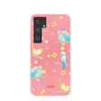 Bubblegum Pink Budgie Daydream Samsung Galaxy S24+(Plus) Case