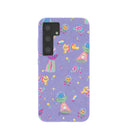 Lavender Bunny and Beyond Samsung Galaxy S24 Case