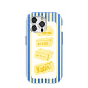 Electric Blue Butter Bars iPhone 15 Pro Case
