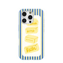 Electric Blue Butter Bars iPhone 16 Pro Case