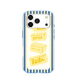 Electric Blue Butter Bars iPhone 17 Pro Case